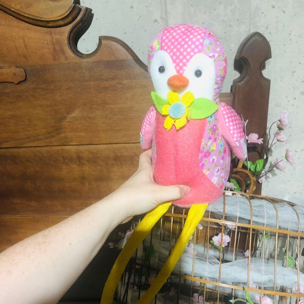 Cracker Barrel Bird sitter decoration long legs has tag no flaws